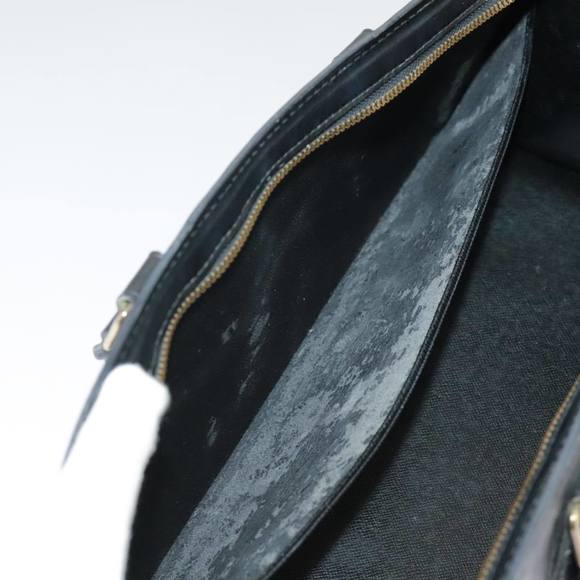 LOUIS VUITTON Epi Sac Triangle Hand Bag Black M52092 LV Auth 91033 - Picture 11 of 16